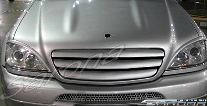 Custom Mercedes ML  SUV/SAV/Crossover Grill (1998 - 2005) - $299.00 (Part #MB-025-GR)